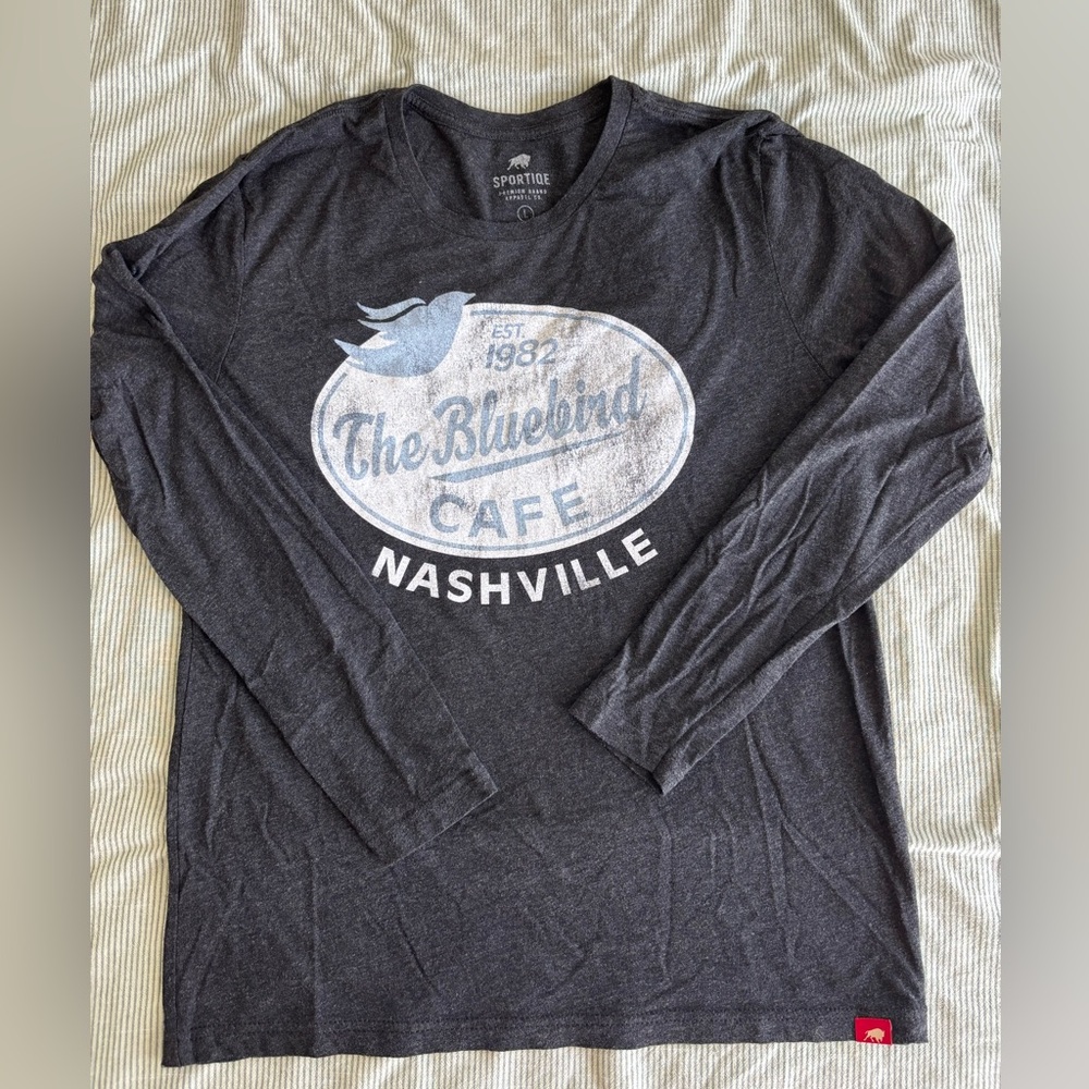 The Bluebird cafe Nashville long sleeve shirt.